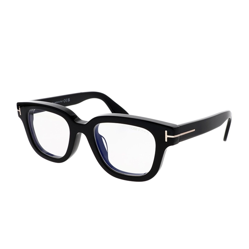 Tom Ford TF6072-D-B ECO - 001 - 49 Optikai keretek Fekete Szögletes