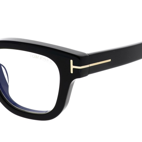 Tom Ford TF6072-D-B ECO - 001 - 49 Optikai keretek Fekete Szögletes