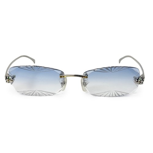 Cartier - Napszemüvegek - CT0494O with Diamond Cut Lenses Style 087 - 002 - FOTOKRÓM LENCSÉKKEL