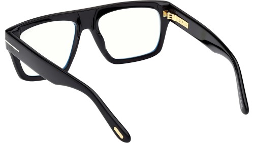 Tom Ford - Optikai keretek - TF6084-B - 001 - 56 - KÉK-IBOLYA FÉNYT SZŰRŐ LENCSÉKKEL