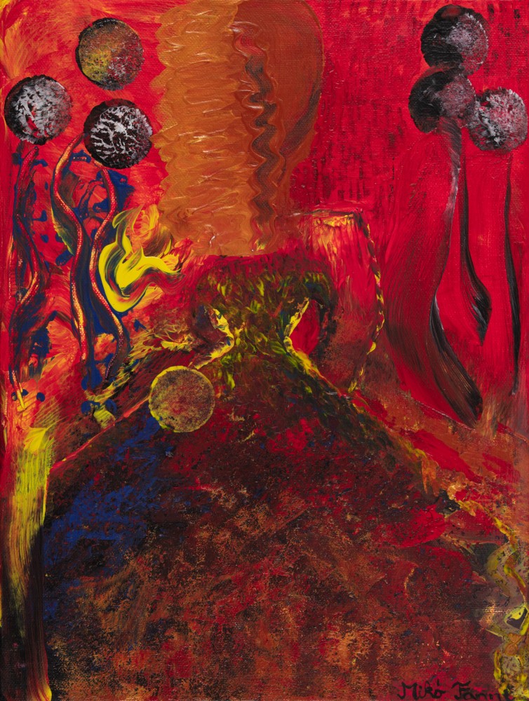 Fanni Mikó - Festmények - ILLÚZIÓ - 2023, ACRYLIC, CANVAS - 40 X 30