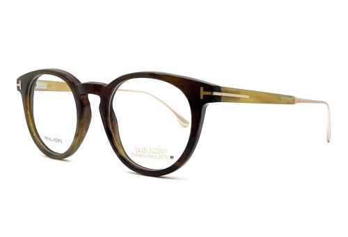 Tom Ford - Optikai keretek - FT5885-Private Collection REAL HORN - 062 - 48