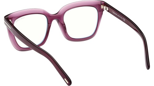 Tom Ford - Optikai keretek - FT5880-B - 081 - 51 - KÉK-IBOLYA FÉNYT SZŰRŐ LENCSÉKKEL