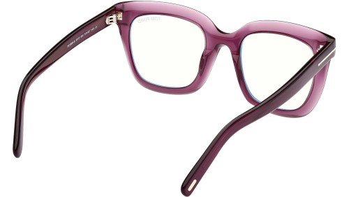 Tom Ford - Optikai keretek - FT5880-B - 081 - 51 - KÉK-IBOLYA FÉNYT SZŰRŐ LENCSÉKKEL