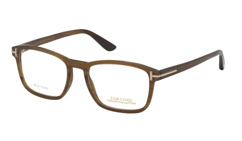 Tom Ford - Optikai keretek - FT5718-Private Collection REAL HORN - 064 - 52