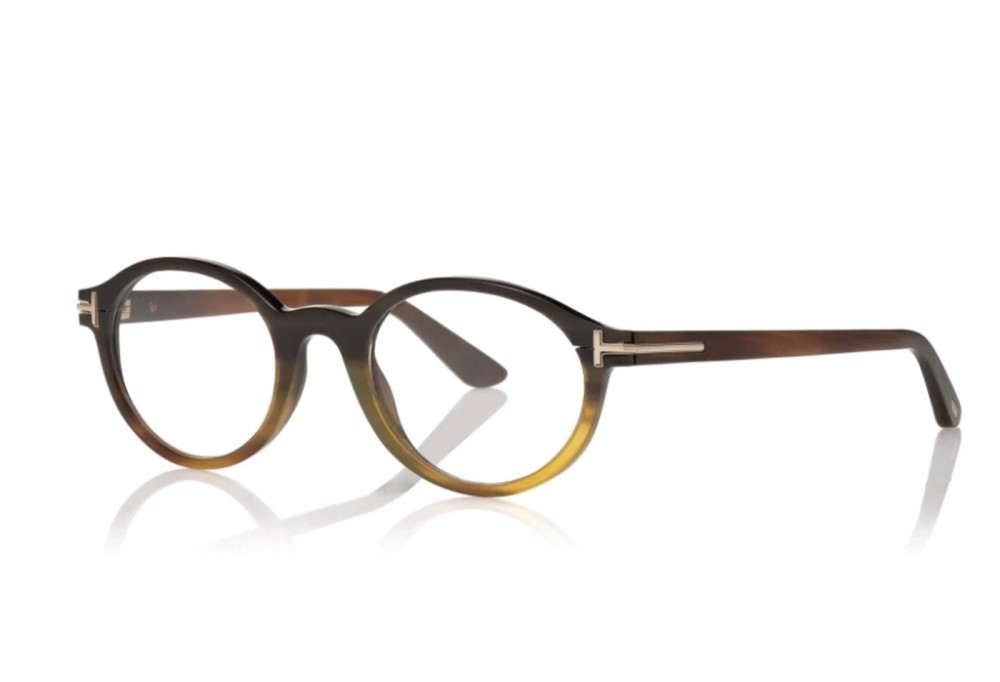 Tom Ford - Optikai keretek - FT5720-Private Collection REAL HORN - 064 - 49