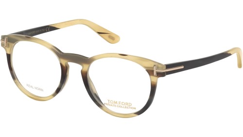 Tom Ford - Optikai keretek - FT5721-Private Collection REAL HORN - 062 - 49
