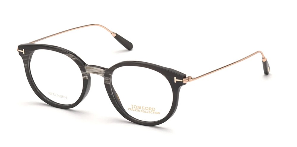 Tom Ford - Optikai keretek - FT5723-Private Collection REAL HORN - 063 - 49