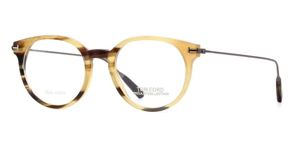 Tom Ford - Optikai keretek - FT5723-Private Collection REAL HORN - 064 - 49