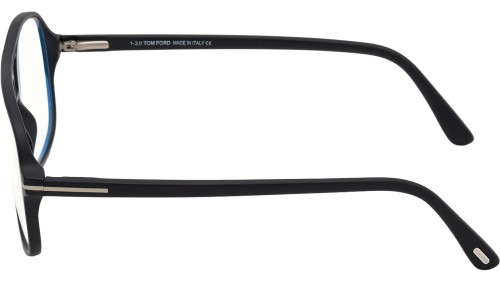 Tom Ford - Optikai keretek - FT5737-B - 002 - 56 - KÉK-IBOLYA FÉNYT SZŰRŐ LENCSÉKKEL