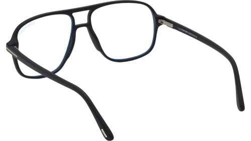 Tom Ford - Optikai keretek - FT5737-B - 002 - 56 - KÉK-IBOLYA FÉNYT SZŰRŐ LENCSÉKKEL