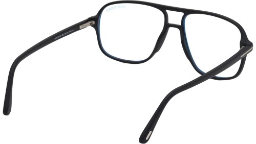 Tom Ford - Optikai keretek - FT5737-B - 002 - 56 - KÉK-IBOLYA FÉNYT SZŰRŐ LENCSÉKKEL
