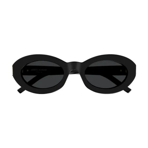 Saint Laurent SL M136 - 001 - 52 Napszemüvegek Fekete Ovális