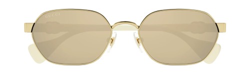 Gucci GG1593S - 002 - 56 Napszemüvegek Arany Szögletes/Lekerekített