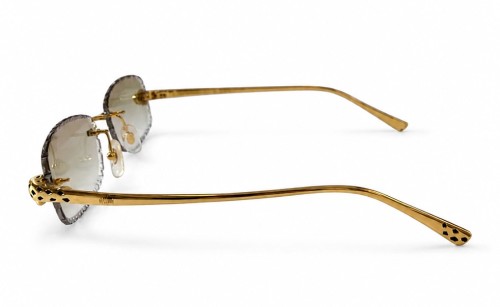 Cartier - Sončna očala - CT0494O with Diamond Cut Lenses Style - 001 - 55 - Z SOCZEWKAMI FOTOCHROMOWYMI