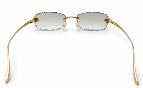 Cartier - Sončna očala - CT0494O with Diamond Cut Lenses Style - 001 - 55 - Z SOCZEWKAMI FOTOCHROMOWYMI