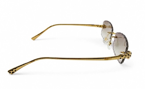 Cartier - Sončna očala - CT0494O with Diamond Cut Lenses Style - 001 - 55 - Z SOCZEWKAMI FOTOCHROMOWYMI