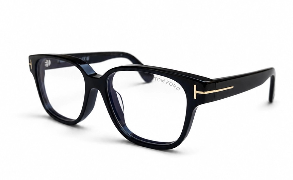 Tom Ford - Optikai keretek - TF6071-D-B ECO - 001 - 54 - KÉK-IBOLYA FÉNYT SZŰRŐ LENCSÉKKEL