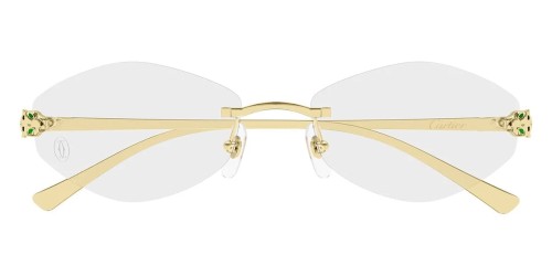 Cartier - Brillenfassungen - CT0637O - 001 - 56