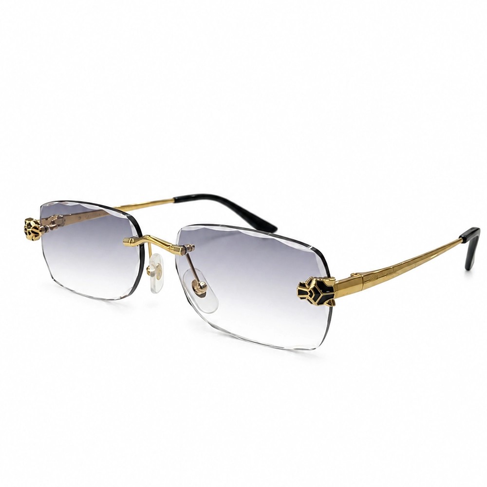 Cartier - Napszemüvegek - CT0418O with Diamond Cut Lenses Style - 001 - 58 - LIMITED EDITION