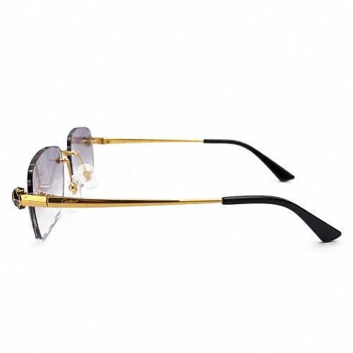 Cartier - Napszemüvegek - CT0418O with Diamond Cut Lenses Style - 001 - 58 - LIMITED EDITION