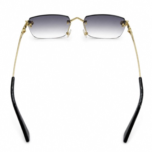 Cartier - Napszemüvegek - CT0418O with Diamond Cut Lenses Style - 001 - 58 - LIMITED EDITION