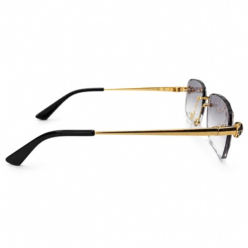 Cartier - Napszemüvegek - CT0418O with Diamond Cut Lenses Style - 001 - 58 - LIMITED EDITION