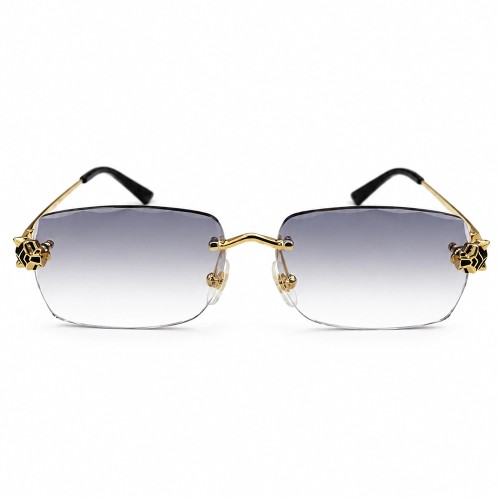 Cartier - Napszemüvegek - CT0418O with Diamond Cut Lenses Style - 001 - 58 - LIMITED EDITION