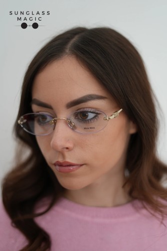 MIU MIU - Optikai keretek - MU 53WV - ​ZVN1O1 - ​53