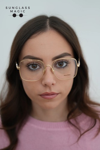 MIU MIU - Optikai keretek - MU 51YV - 5AK1O1 - 53