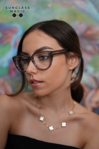 Dior DIORPRISMEO B1I - 4500 - 52 Optikai keretek Szürke Pillangó