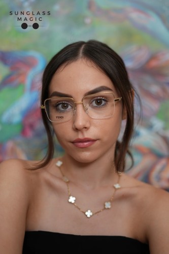 Fendi - Optikai keretek - FE50107F - 030 - 53