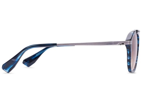 Dita TERRACRAFT DTS416-A - 03 - 52 Napszemüvegek Nautilus Blue Swirl - Sárga arany Pilóta (Aviator)