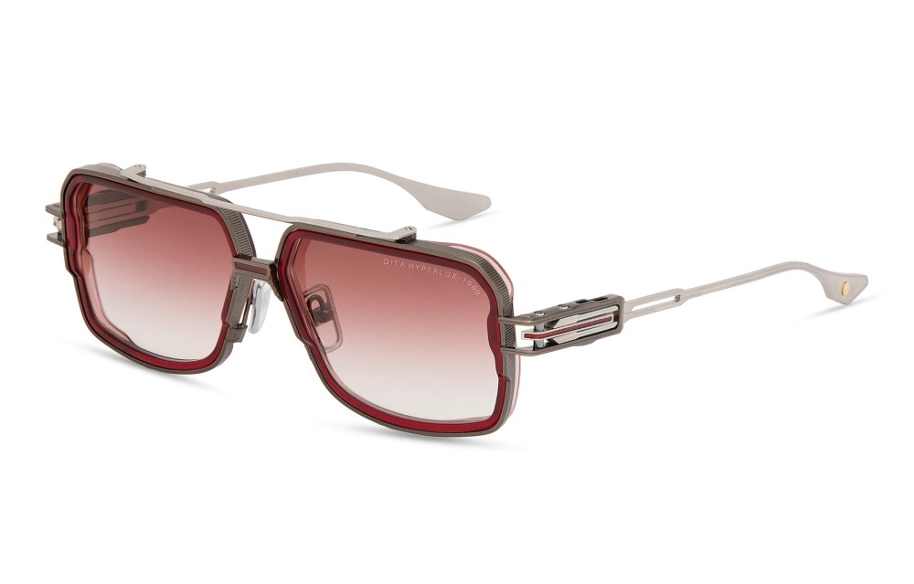 Dita HYPERLUX-1000 DTS470-A - 03 - 58 Napszemüvegek Antik Kakaóbab - Matt Ezüst Pilóta (Aviator)