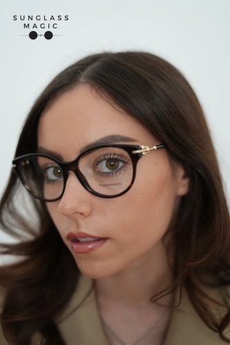 TIFFANY & CO. TF2289 - 8015 - 55 Optikai keretek Havanna Cat Eye (Macskaszem)