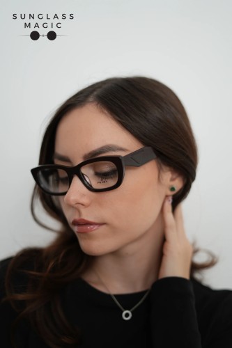 PRADA PR D09V - 27I1O1 - 52 Optikai keretek Cigar Szabálytalan