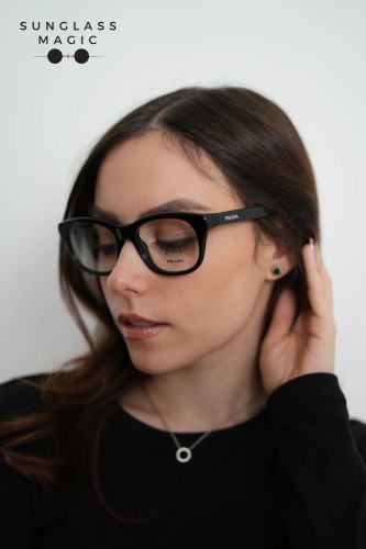 PRADA PR C13V - 16K1O1 - 54 Optikai keretek Fekete Párna
