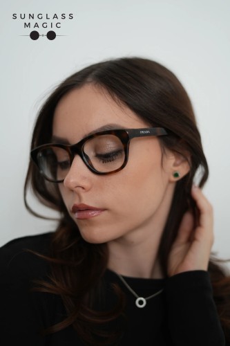 PRADA PR C13V - 20D1O1 - 54 Optikai keretek Borókás teknős Párna