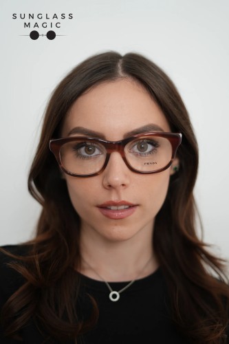 PRADA PR C13V - 24G1O1 - 54 Optikai keretek Csíkos tölgy Párna
