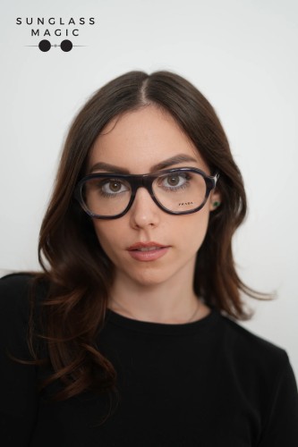 PRADA PR C12V - 23G1O1 - 54 Optikai keretek Csíkos lagúna Pilóta (Aviator)