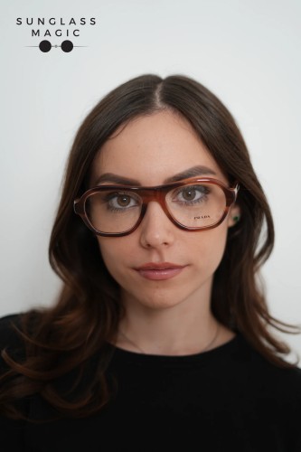 PRADA PR C12V - 24G1O1 - 54 Optikai keretek Csíkos tölgy Párna