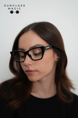 Jimmy Choo JC3031BU - ​5000 - ​53 Optikai keretek Fekete Cat Eye (Macskaszem)