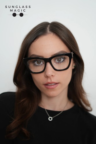 Jimmy Choo JC351 - 807 - 53 Optikai keretek Fekete Szögletes