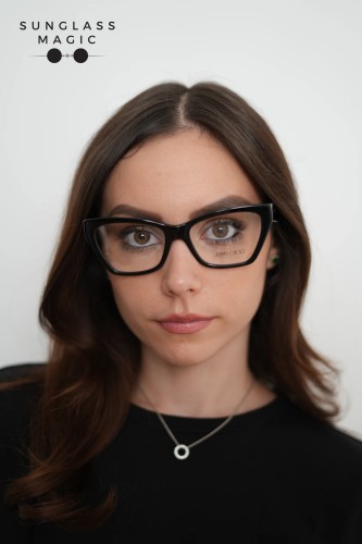 Jimmy Choo JC3021H - ​5000 - ​54 Optikai keretek Fekete Cat Eye (Macskaszem)
