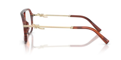 TIFFANY & CO. TF2283 - 8440 - 54 Optikai keretek Rubint, csíkos havanna Pilóta (Aviator)