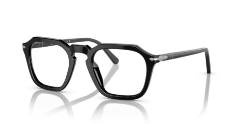 Persol PO3292V - 95 - 50 Optikai keretek Fekete Szögletes