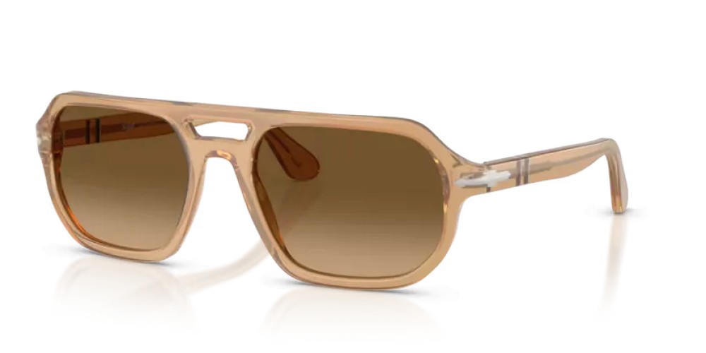 Persol PO3393S - 1169M2 - 59 - POLARIZÁLT LENCSÉKKEL Napszemüvegek Opálos bézs Párna