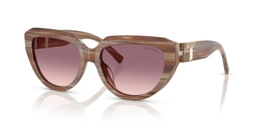 TIFFANY & CO. TF4238U - 84358D - 55 Napszemüvegek Csíkos topázbarna Párna
