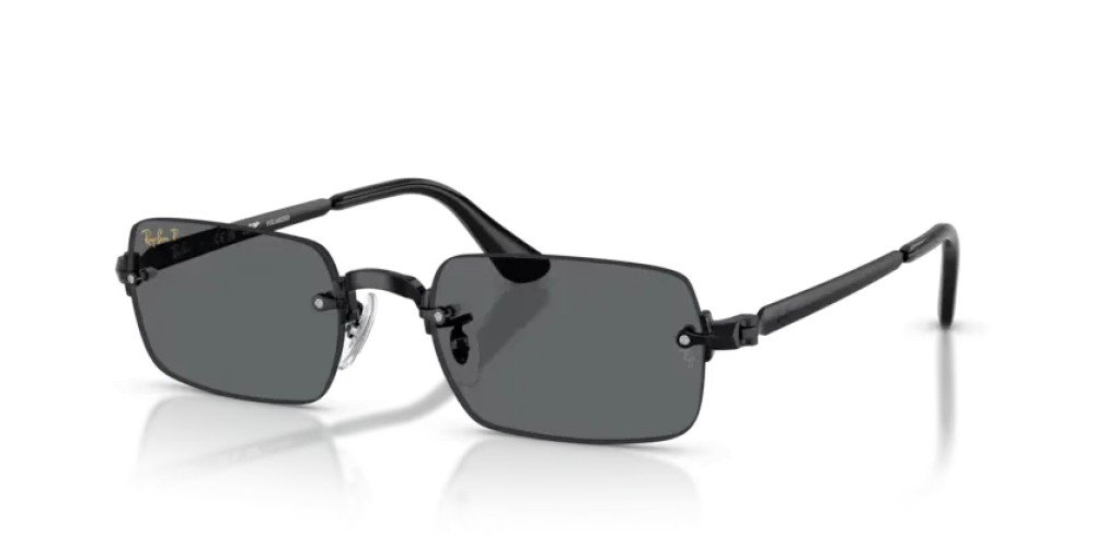 Ray-Ban RB3928 - 002/81 - 54 - POLARIZÁLT LENCSÉKKEL Napszemüvegek Fekete Téglalap