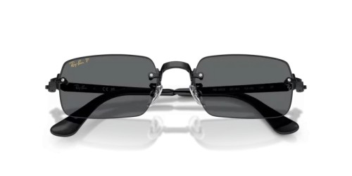 Ray-Ban RB3928 - 002/81 - 54 - POLARIZÁLT LENCSÉKKEL Napszemüvegek Fekete Téglalap